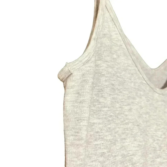 Heavy Stretch Knit Strapy Maxi Dress No Tag Heather Gray - Picture 6 of 6